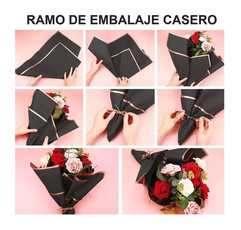 40 PLIEGOS PAPEL CELOFAN COREANO - 7