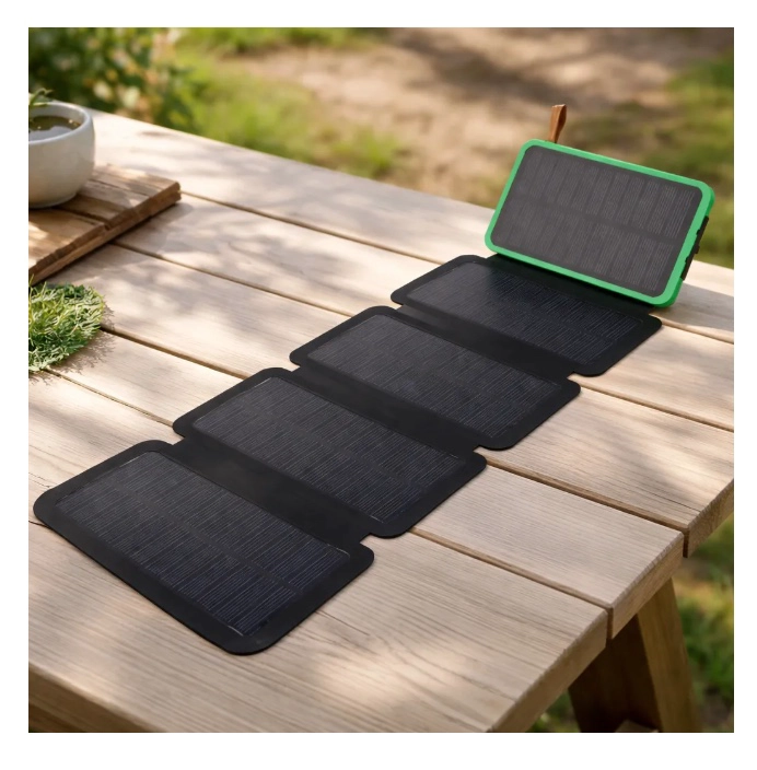CARGADOR SOLAR POWER BANK PLEGABLE - 1