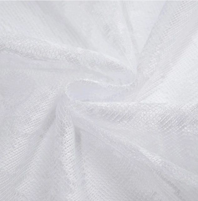 VISILLO HECHA ENCAJE CON PASA TUBO 140X200CM 2 PAÑOS - 5