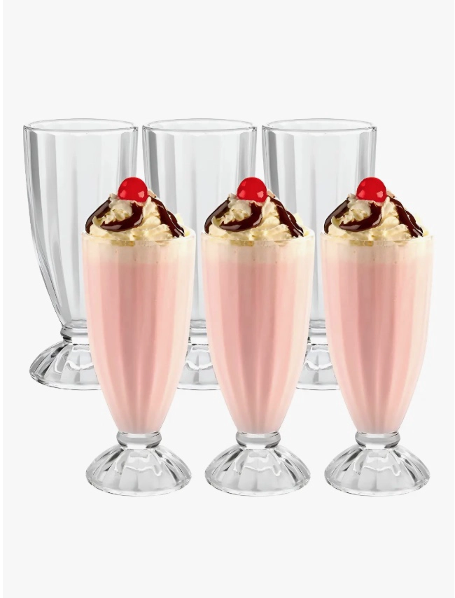 SET DE 6 VASO DE HELADO - 1