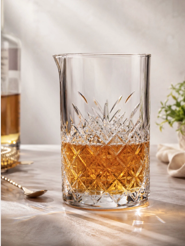 VASO DE VIDRIO MEZCLADOR 725CC - 1