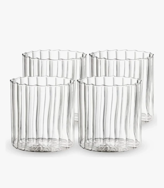 SET 4 VASOS DE VIDRIO 350ML - 2