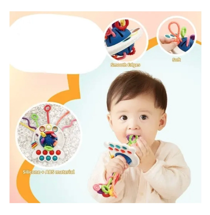 JUGUETES SENSORIALES PARA BEBE S MONTESSORI - 4
