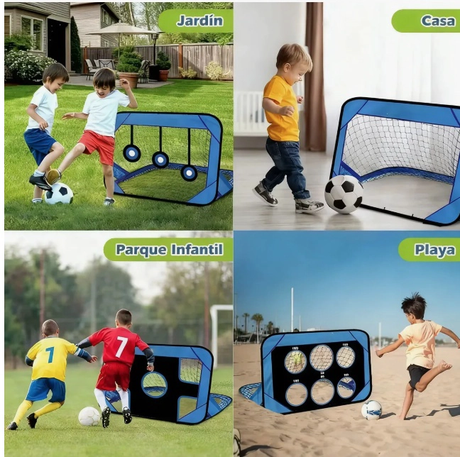JUEGO DE PORTATIL REDES DE FUTBOL - 6