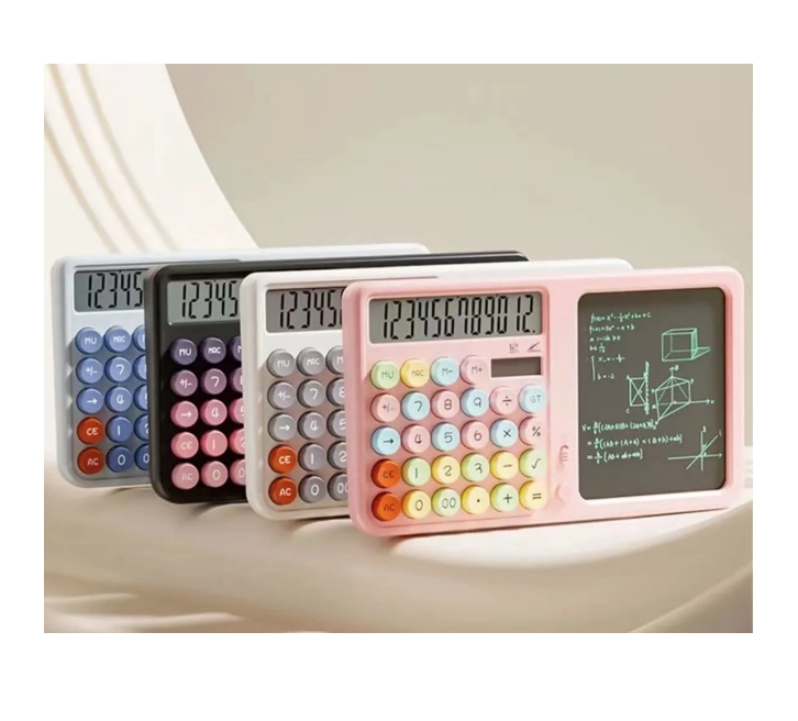CALCULADORA SOLAR DE MESA 2 EN 1 - 3