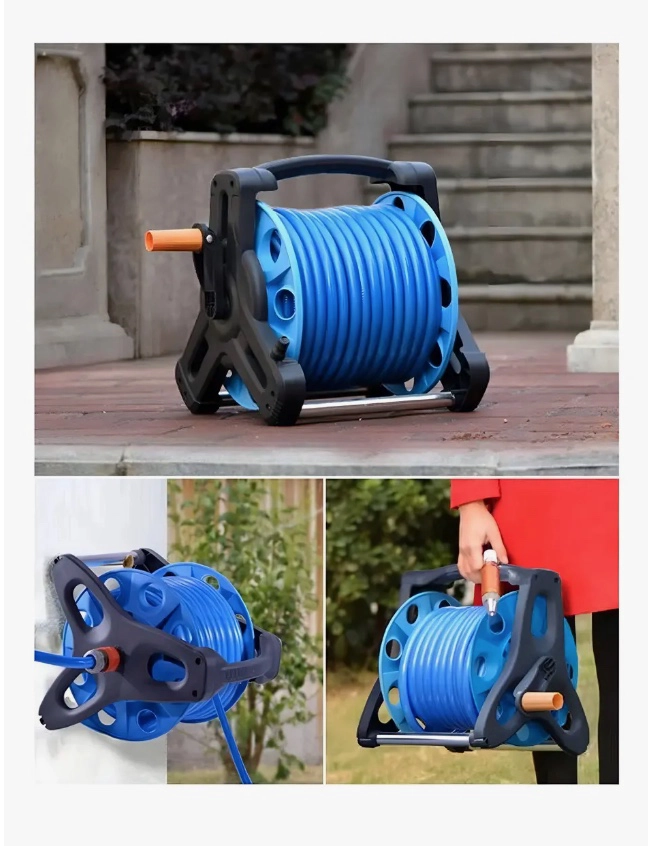 MANGUERA RETRACTIL CARRETE Y PULVERIZADOR - 7