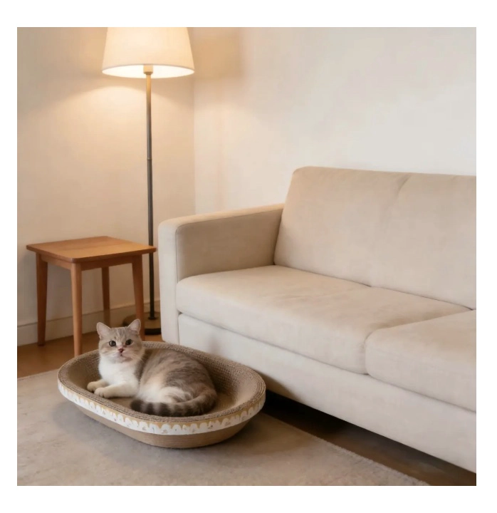 CAMA PARA GATOS OVALADA - 1