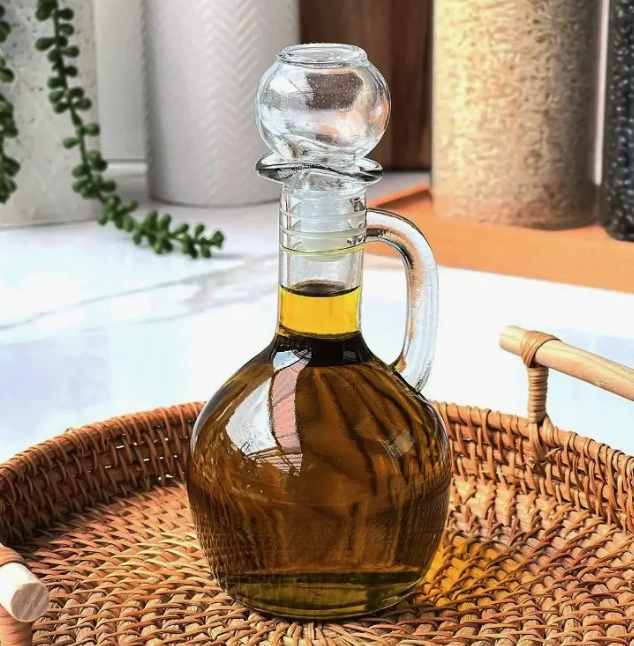 SET DE ACEITERA Y VINAGRERA DE VIDRIO - 2