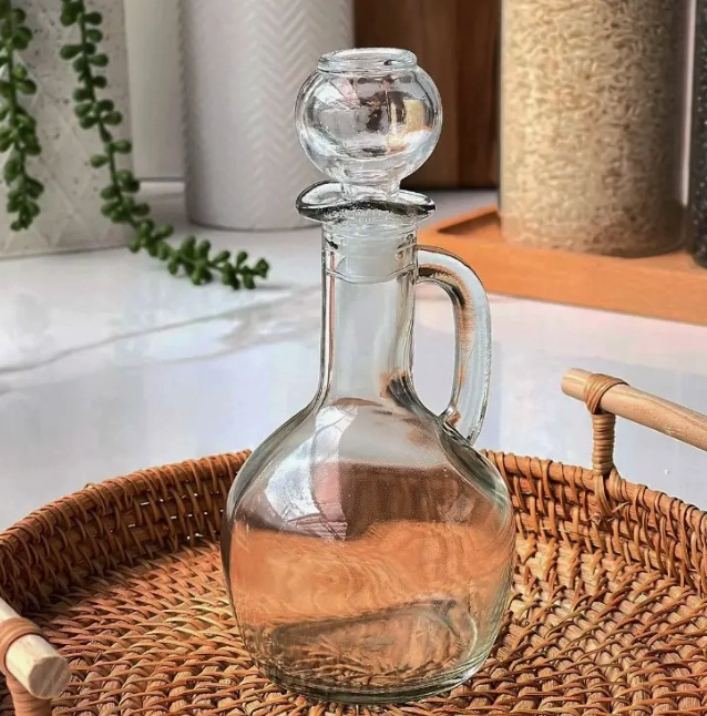 SET DE ACEITERA Y VINAGRERA DE VIDRIO - 3