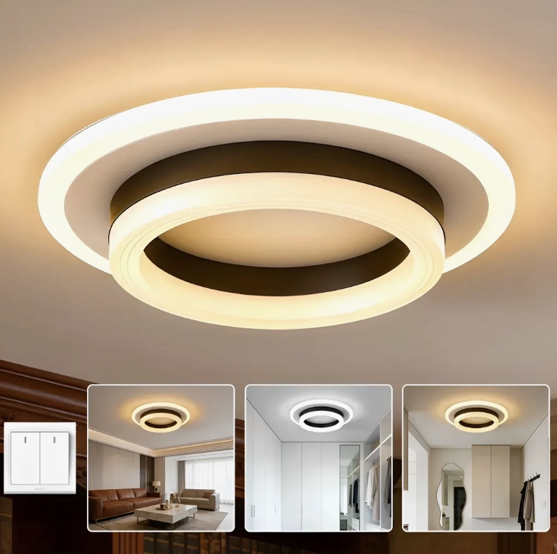 LAMPARA DE TECHO LED MODERNA - 1