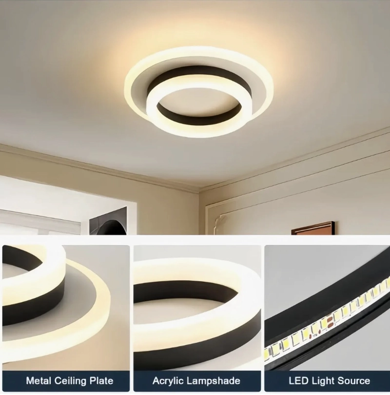LAMPARA DE TECHO LED MODERNA - 3