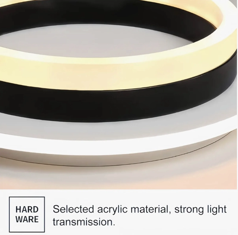 LAMPARA DE TECHO LED MODERNA - 4