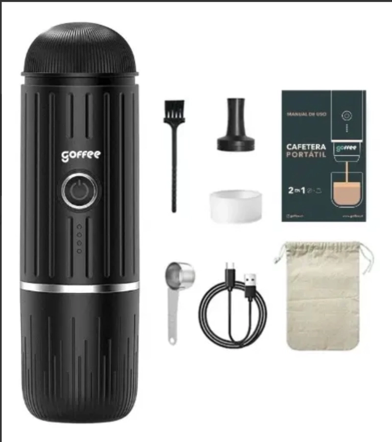 CAFETERA PORTATIL RECARGABLE - 6