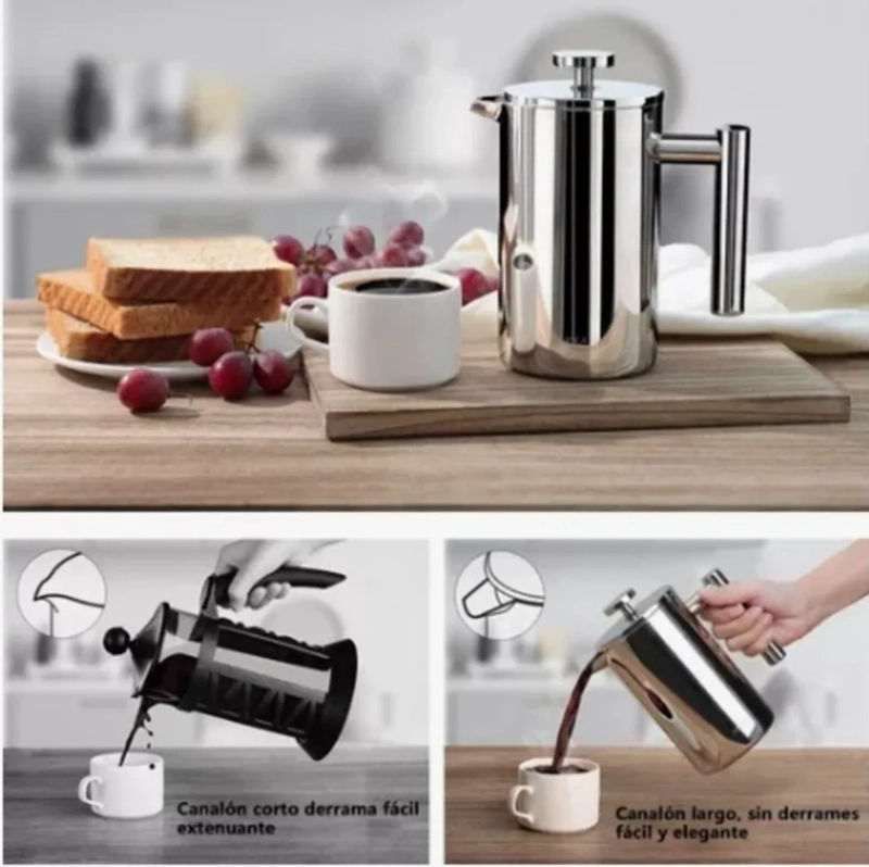 CAFETERA DE PRENSA FRANCESA, 800 ML - 5