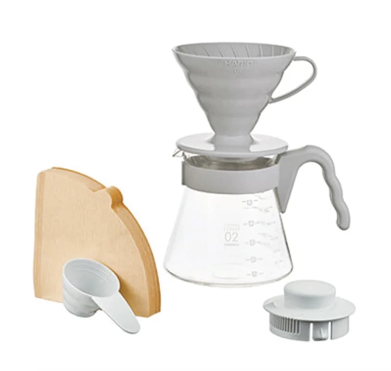 KIT CAFETERA HARIO DRIPPER DE VIDRIO + ACCESORIOS - 2