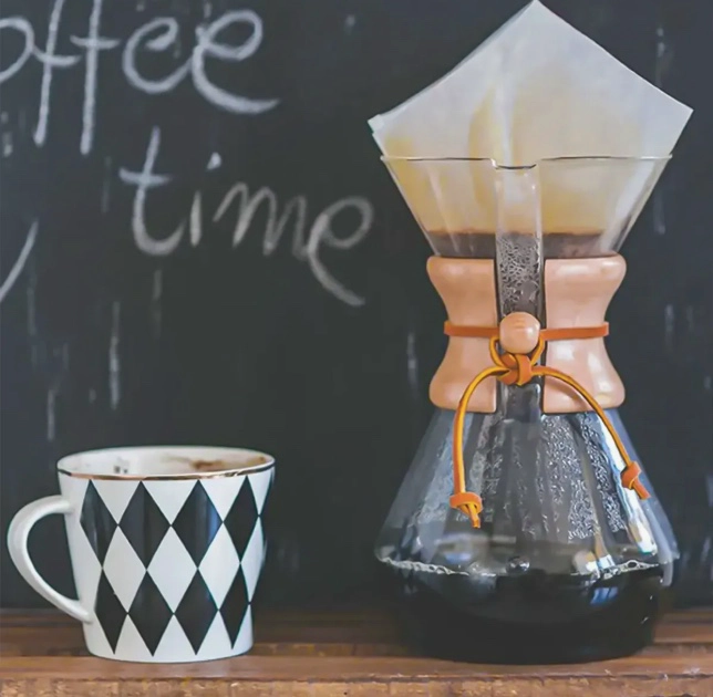 CAFETERA TIPO CHEMEX DE VIDRIO POR GOTEO - 4
