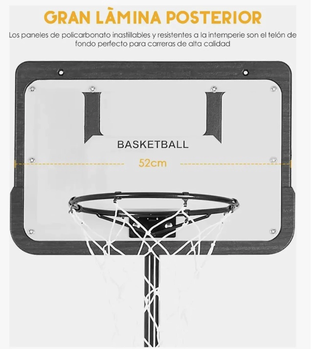 CANASTA DE BASQUETBOL BALONCESTO - 2