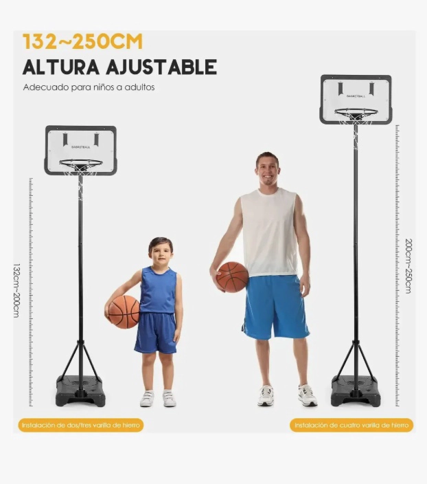 CANASTA DE BASQUETBOL BALONCESTO - 5