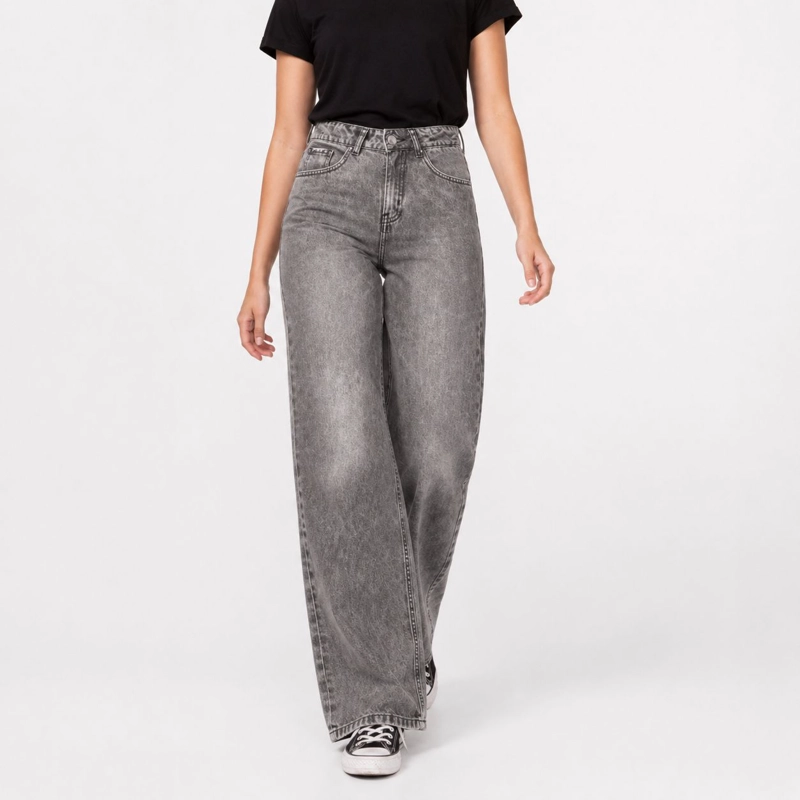 JEANS STELLA NEW GRIS MOMCHIC GRIS - 1