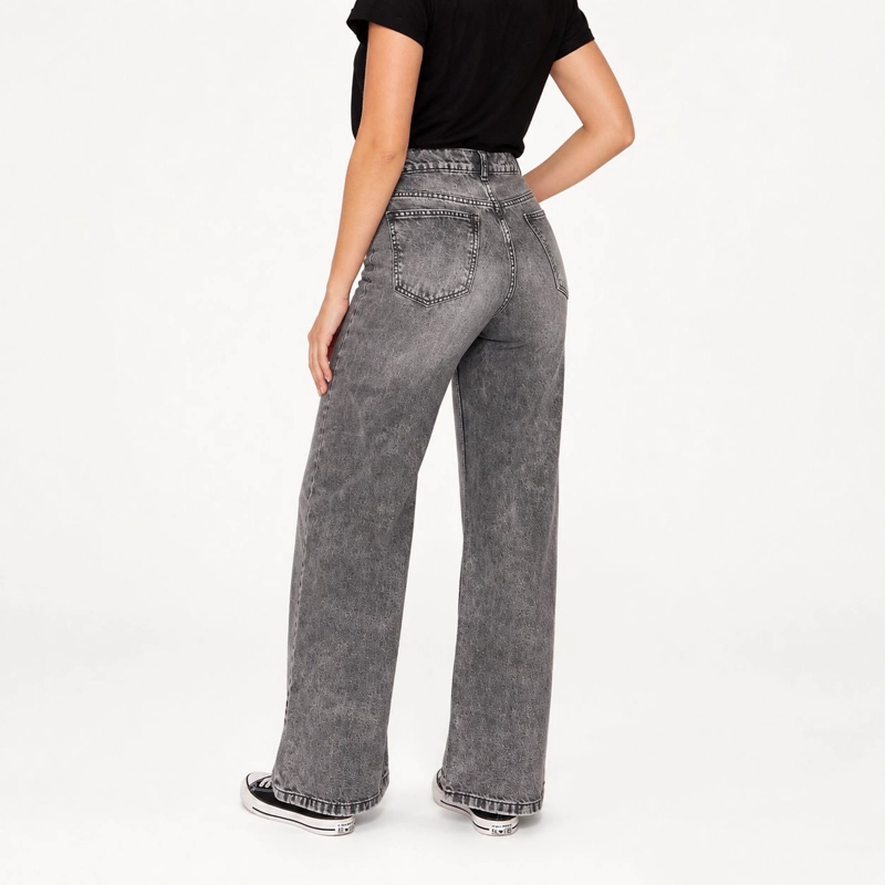 JEANS STELLA NEW GRIS MOMCHIC GRIS - 2