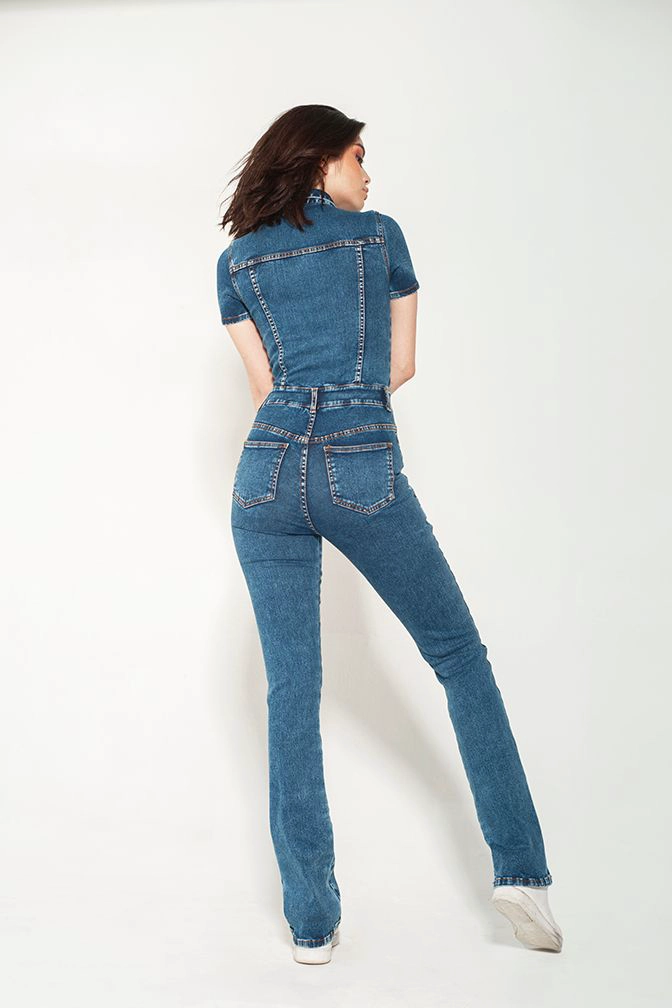 ENTERITO PUSH UP DENIM MOMCHIC AZUL - 3