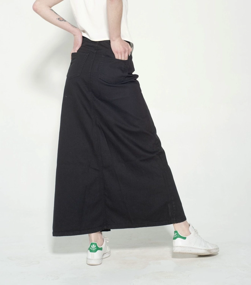 FALDA EVASE NEGRA MOMCHIC MOMCHIC NEGRO - 2