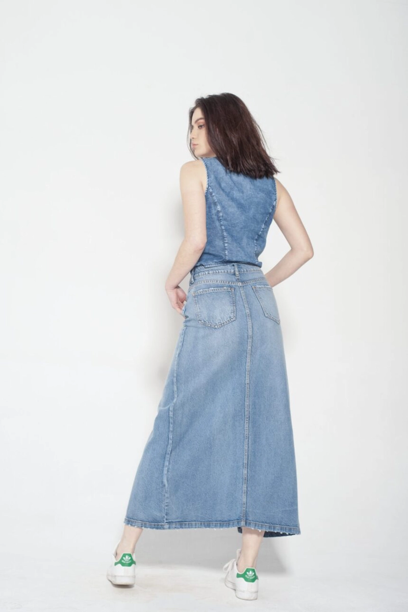 FALDA SOFIA AZUL - 3