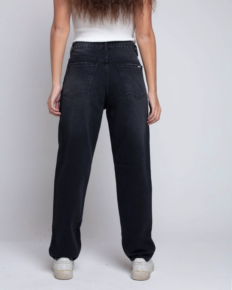 JEANS MOM TOKIO NEGRO MOMCHIC NEGRO - 2