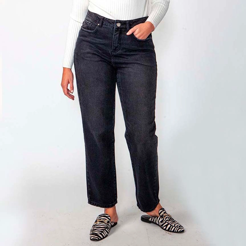 JEANS MOM TOKIO NEGRO MOMCHIC NEGRO - 3