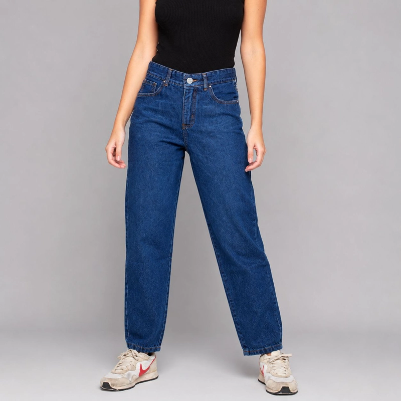 JEANS MOM OLIVIA DENIM MOMCHIC AZUL - 3