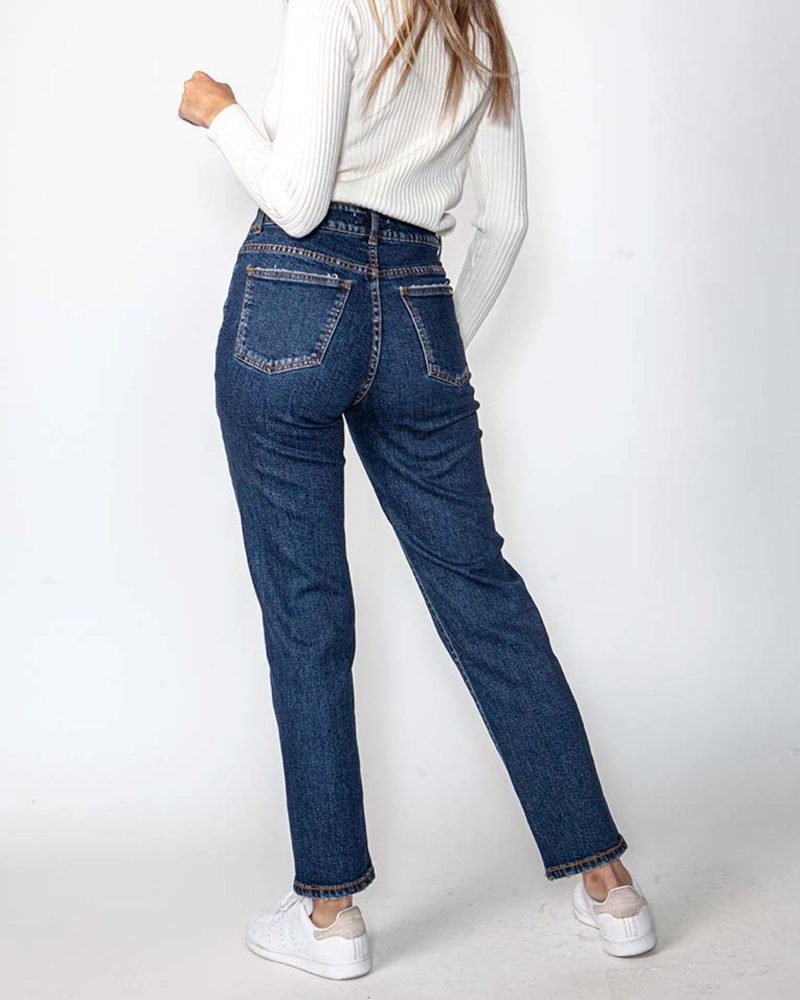 JEANS MOM TOKIO AZUL MOMCHIC AZUL - 4