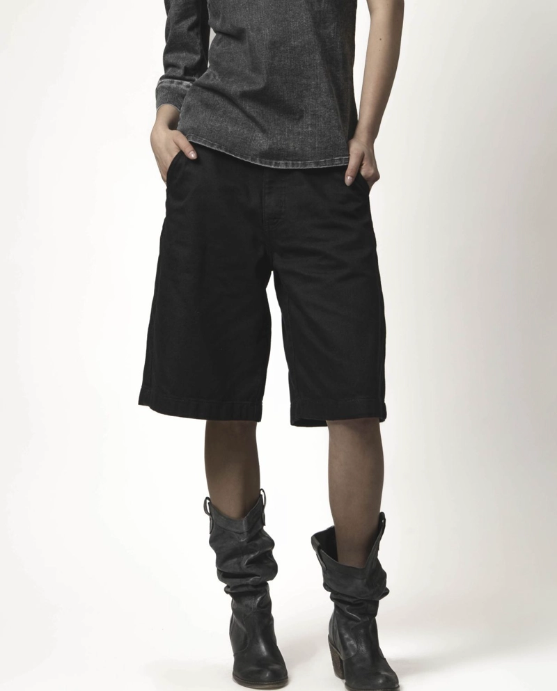 BERMUDA PALAZO NEGRO MOMCHIC NEGRO - 1