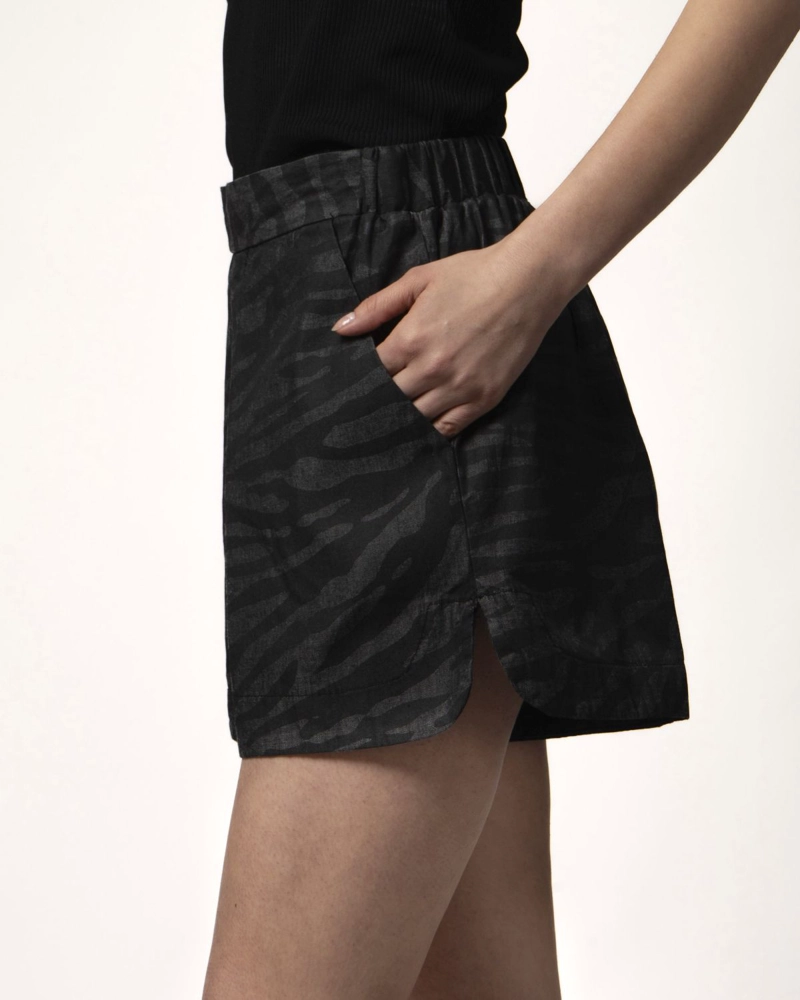 SHORT BOXER ZEBRA NEGRO MOMCHIC NEGRO - 4