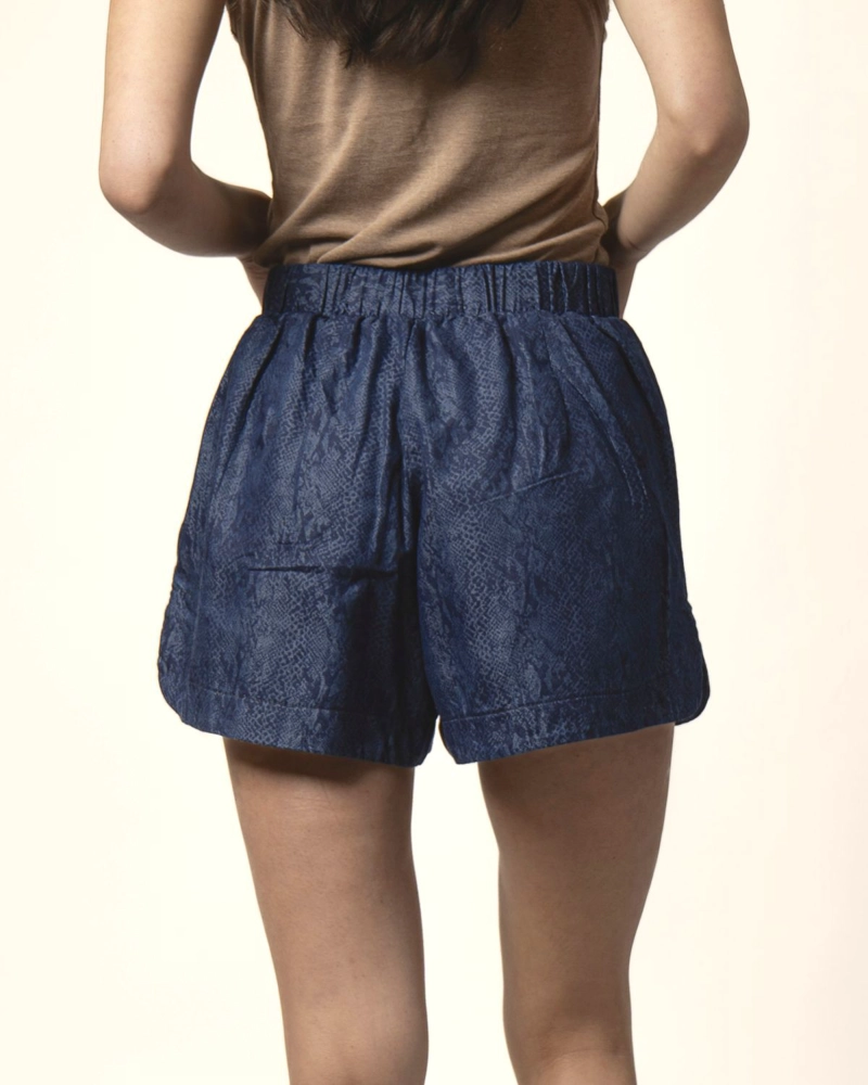 SHORT BOXER PITON AZUL MOMCHIC AZUL - 4