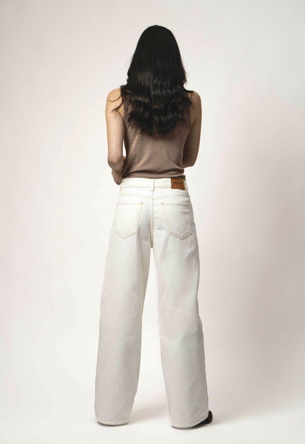 JEANS DE CALCE ANCHOS CON TIRO ALTO - 2