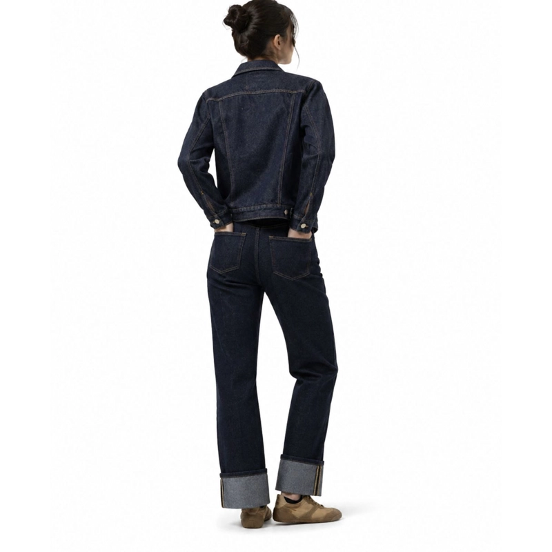 JEANS EMILIA  AZUL OSCURO MOMCHIC AZUL OSCURO - 3