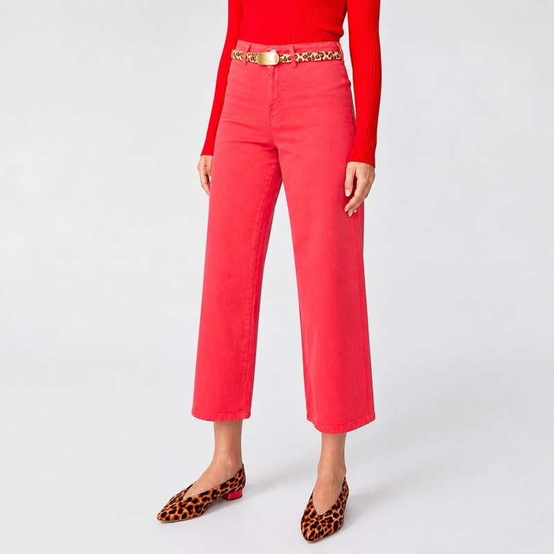 JEANS CULOTTE FUCSIA MOMCHIC FUCSIA - 2