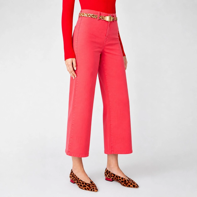 JEANS CULOTTE FUCSIA MOMCHIC FUCSIA - 4
