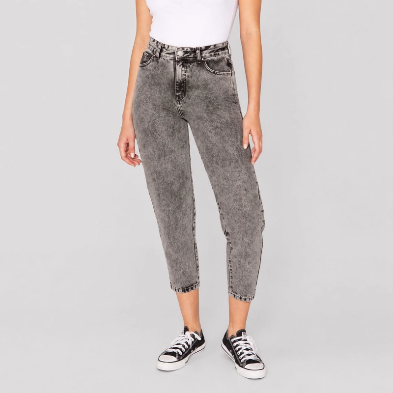 JEANS  MOM  OLIVIA GRIS MOMCHIC GRIS - 1