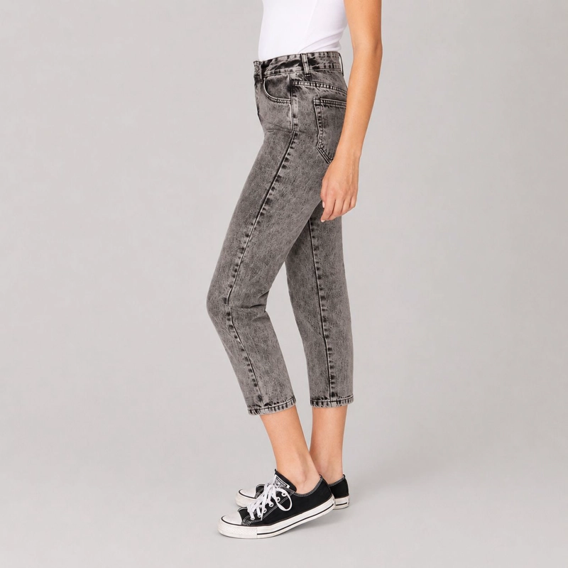 JEANS  MOM  OLIVIA GRIS MOMCHIC GRIS - 2