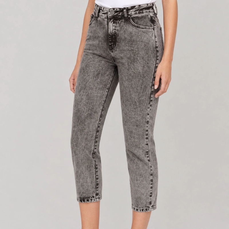JEANS  MOM  OLIVIA GRIS MOMCHIC GRIS - 3