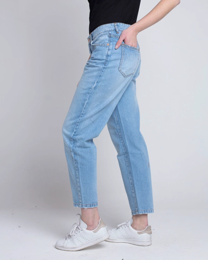JEANS MOM OLIVIA BLUE MOMCHIC MOMCHIC CELESTE - 2