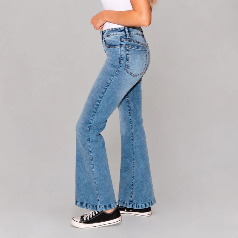 JEANS FLARE PEPA CELESTE MOMCHIC CELESTE - 2