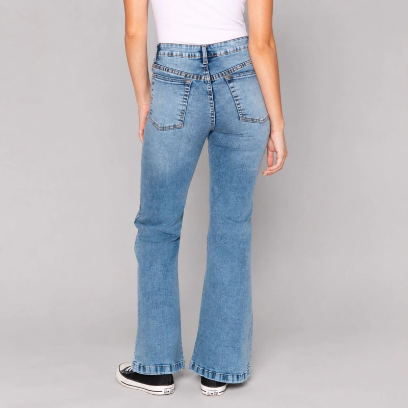 JEANS FLARE PEPA CELESTE MOMCHIC CELESTE - 5
