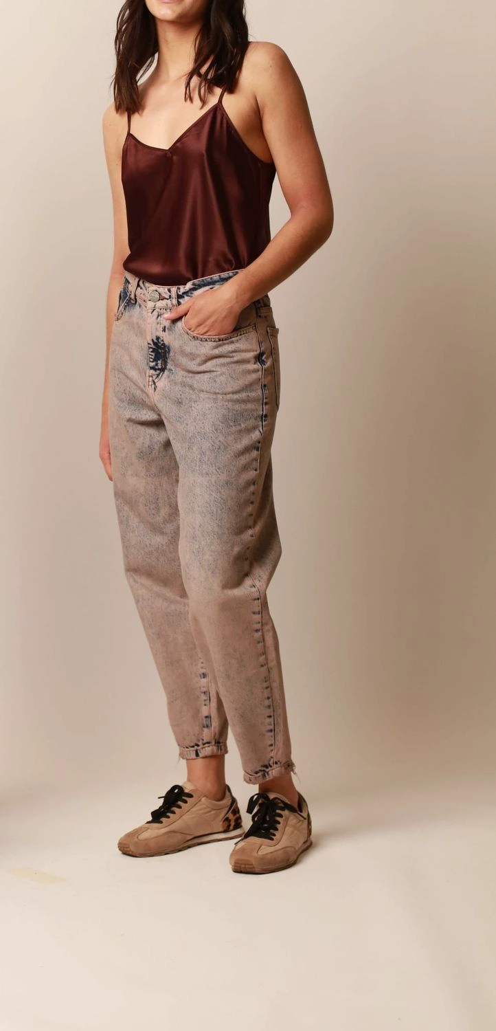 JEANS  LOURDES LOCALIZADO CELESTE MOMCHIC CELESTE - 2