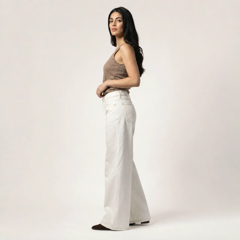 JEANS STELLA NEW BLANCO MOMCHIC BLANCO - 2