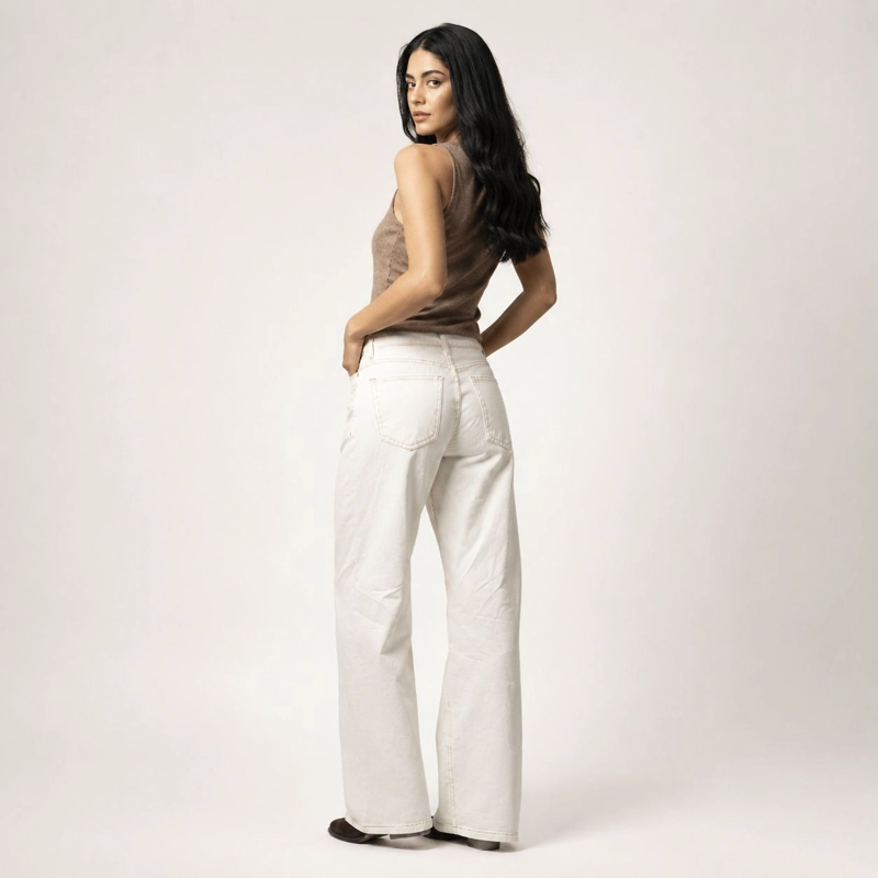 JEANS STELLA NEW BLANCO MOMCHIC BLANCO - 3