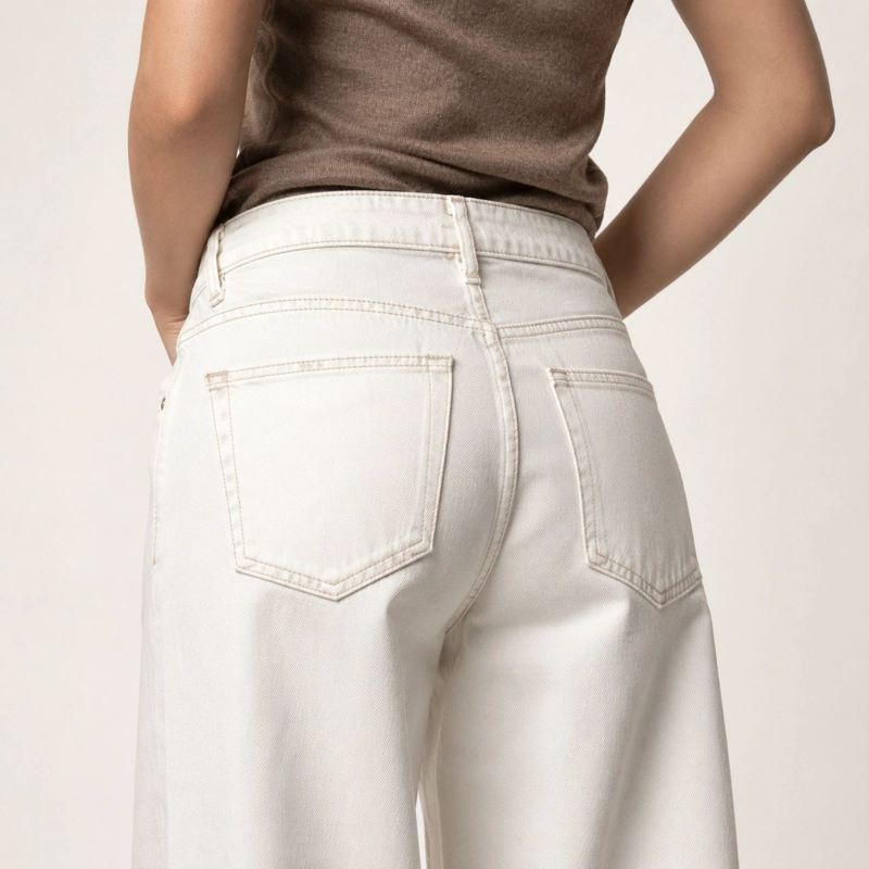 JEANS STELLA NEW BLANCO MOMCHIC BLANCO - 4