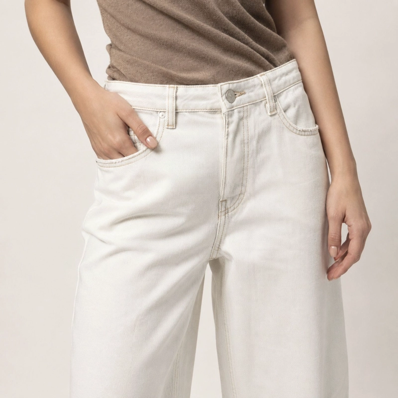 JEANS STELLA NEW BLANCO MOMCHIC BLANCO - 5