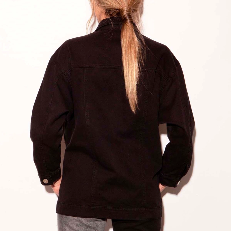 CHAQUETA RAMONA NEGRA MOMCHIC NEGRO - 4